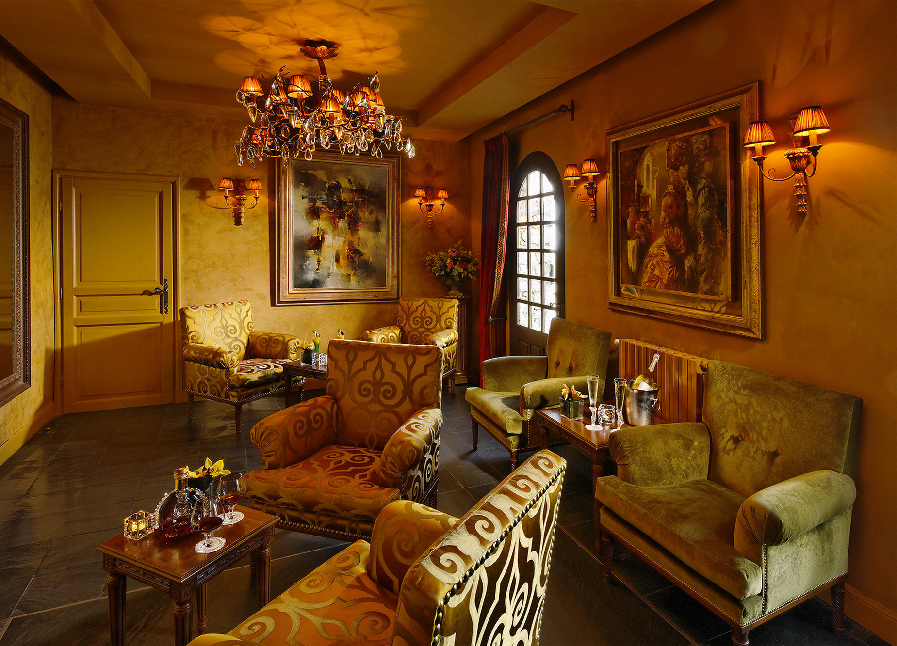 Chateau Eza Èze Interior foto